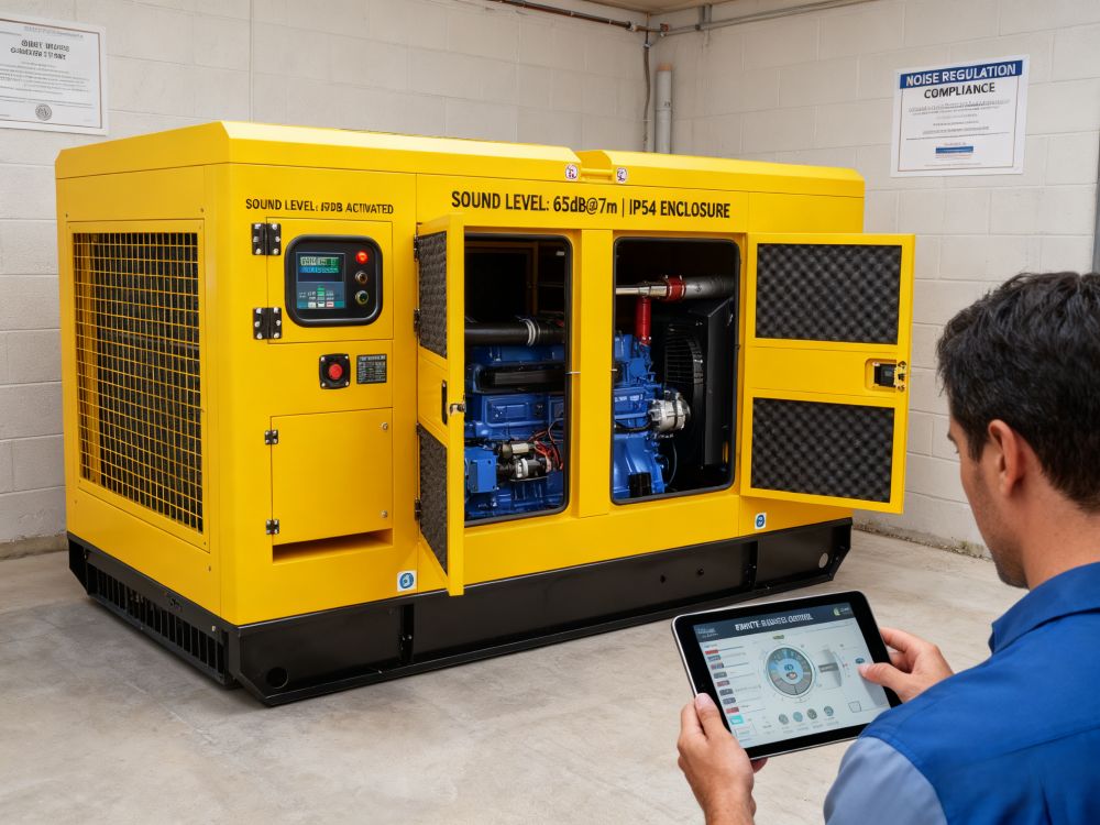 What are the different types of enclosures for Gensets?
